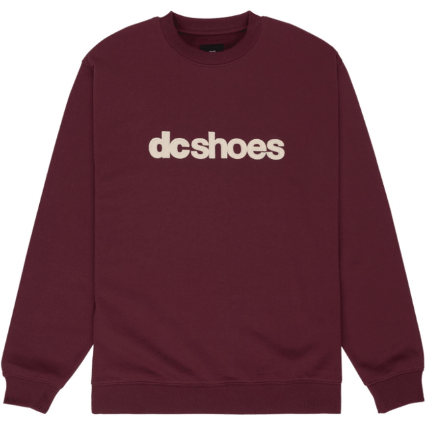 2026 DC Shoes Mens DC Spot Crew Sweatshirt EDYFT03581 - Fig